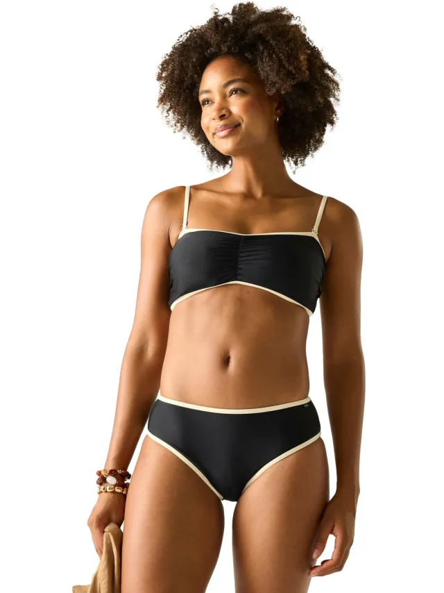 Regatta Kyra stretch-bikinibroekjes voor dames (Zwart)