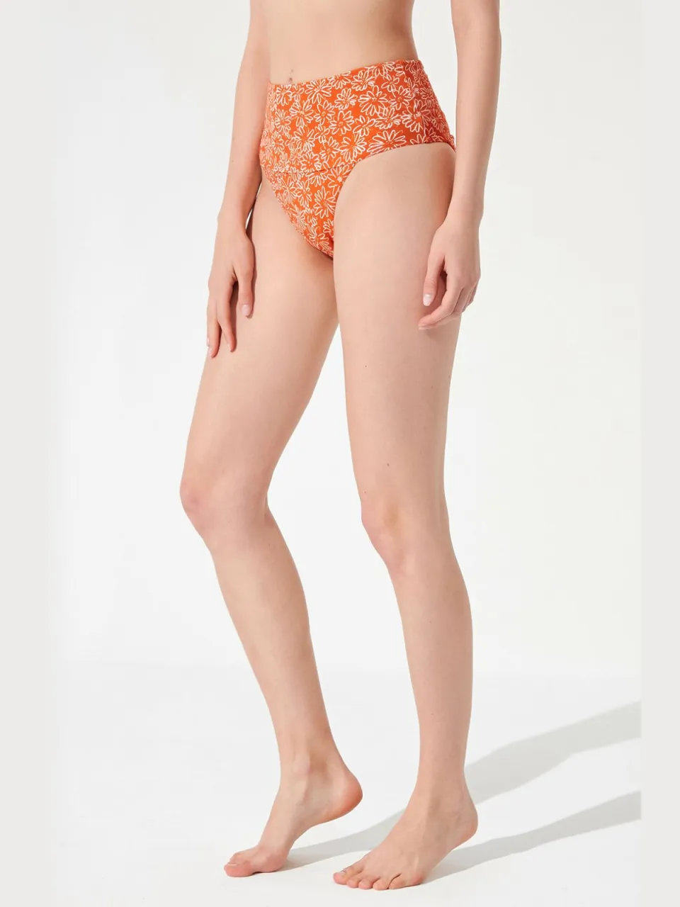 Penti Hoge Taille Bloemen Hipster Bikini Onderkant veelkleurig, foto 2