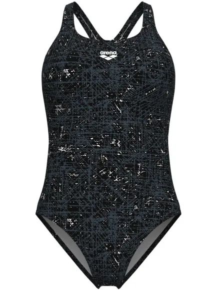 Arena Ribbed Swim Pro badpak zwart