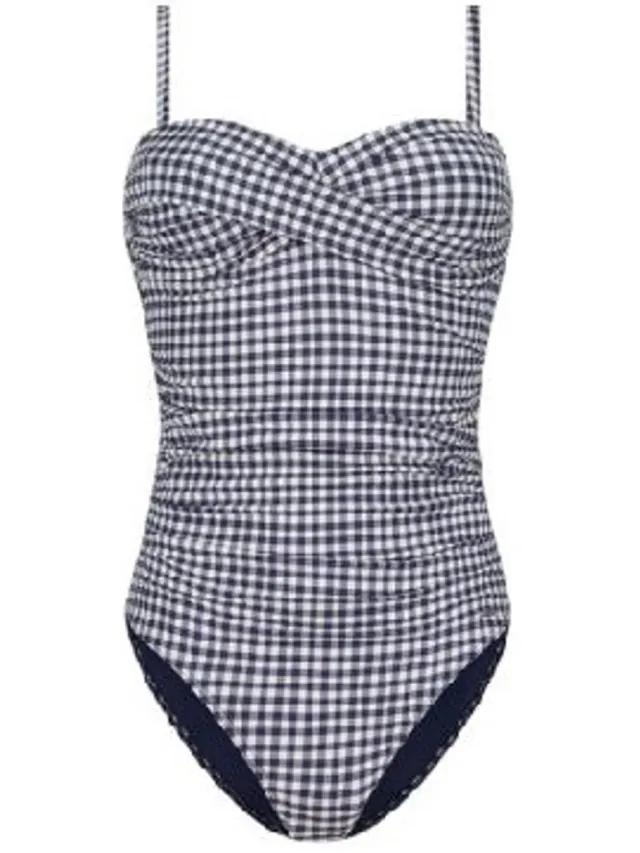Cyell Swim Gingham Voorgevormd Badpak Geruit