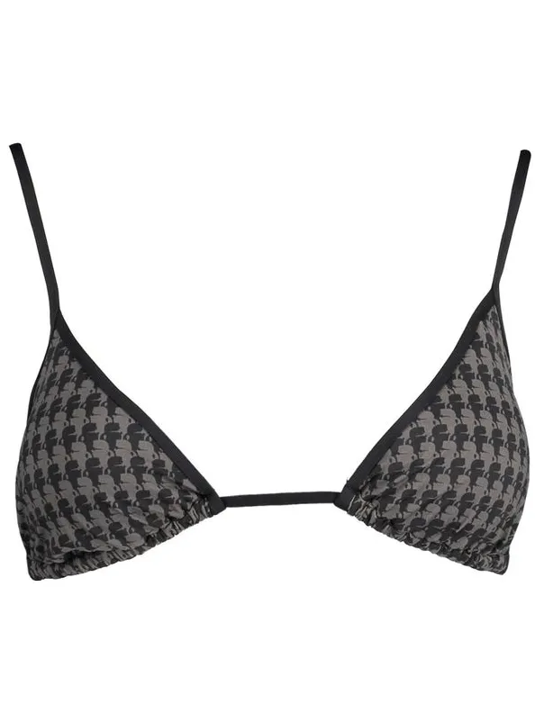 Karl Lagerfeld Zwarte Polyamide Dames Badpak