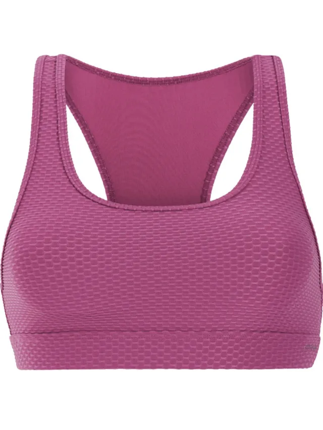 Protest MIXEAGARI crop bikinitop fuchsia