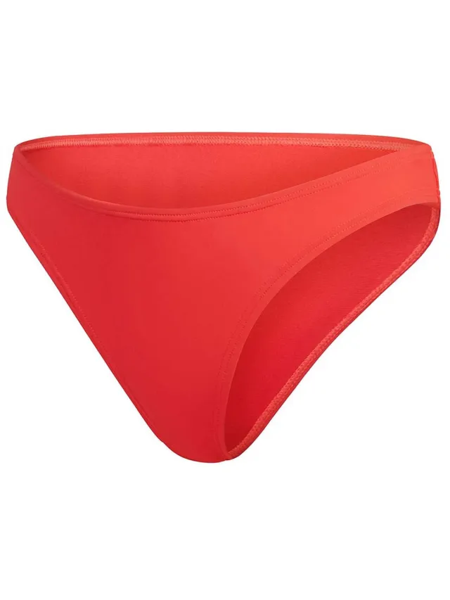 Speedo Solid Scoop Bikinibroekje Rood XS Vrouw Watermelon