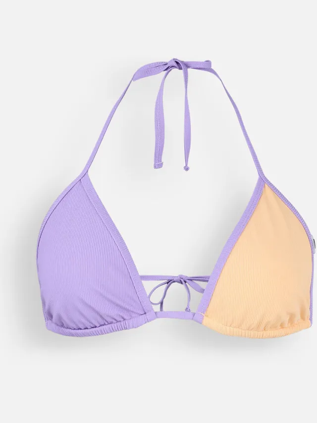 Oxbow Tinhare bikinitop lila en perzik Multicolour