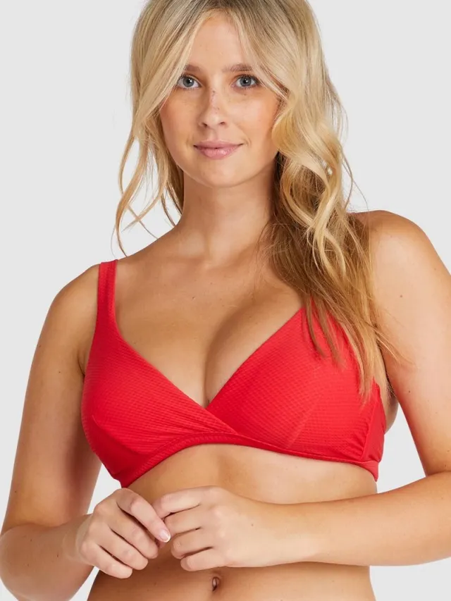 Baku Rococco D/DD cup bikinitop Vrouwen rood