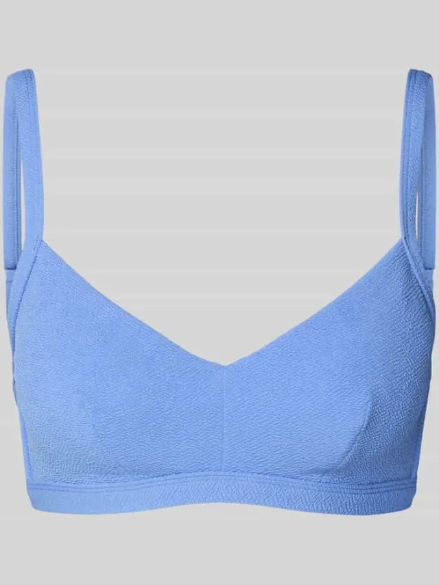 Barts High Support bikinitop met V-hals model 'Saltoty' blauw, foto 2