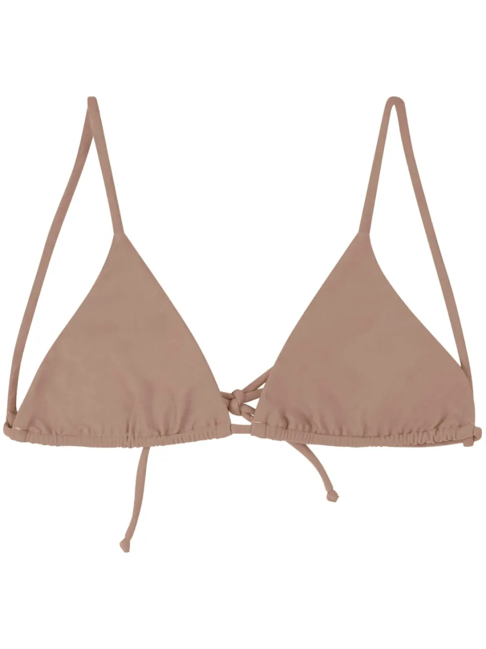 MATONA dames vegan Bikinitop Triangle Taupe, foto 2
