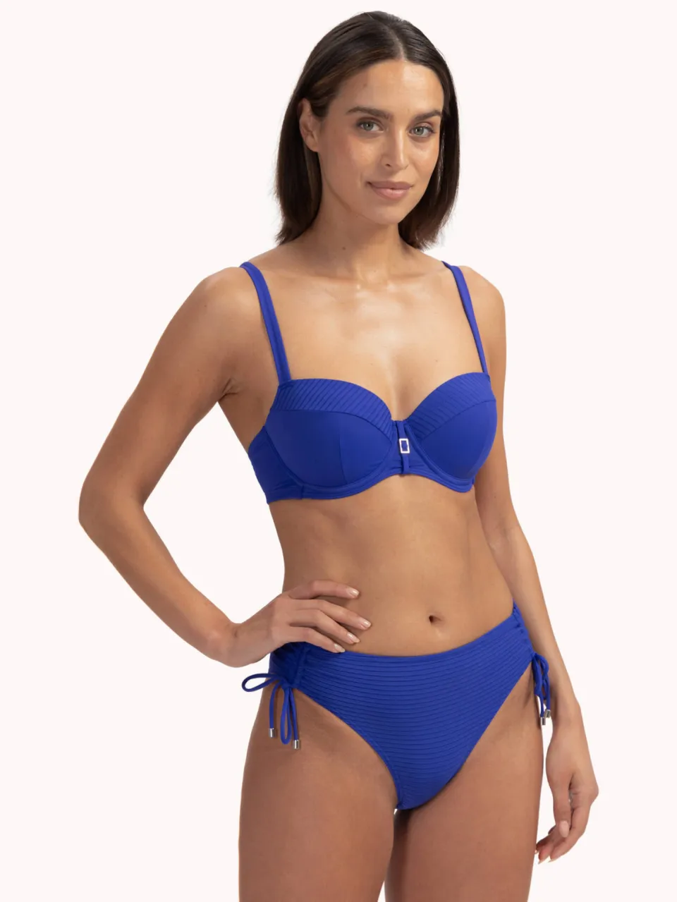 Cyell voorgevormde beugel bikinitop blauw Donkerblauw