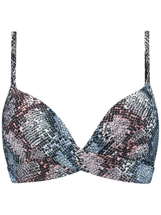 Beachlife Twist Padded Wired Bikinitop Diverse