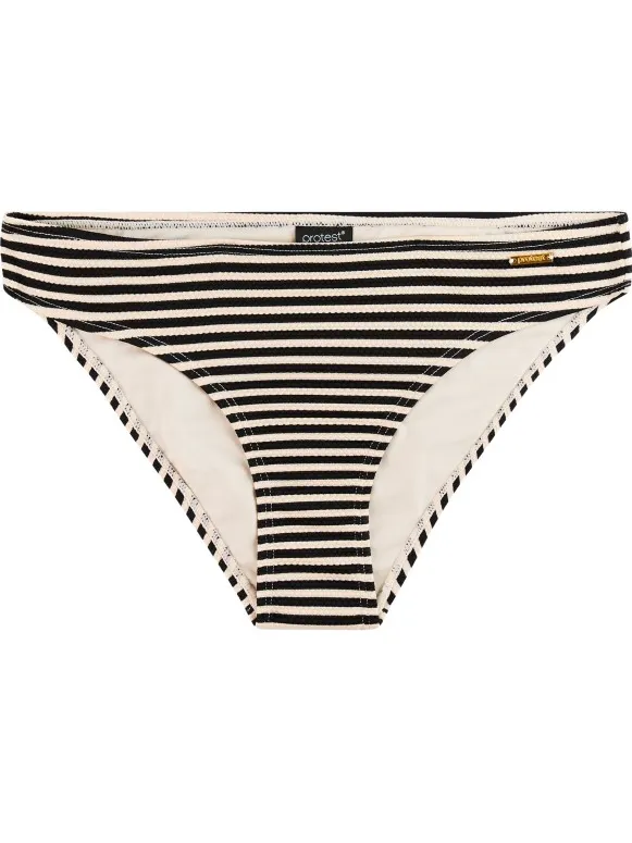 Protest Women's MIXSphero - Bikinibroekje, grijs Zwart/ecru