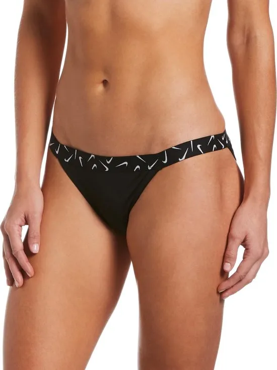 Nike Maat XL Swim BANDED Bikinibroekje - Zwart - Vrouwen