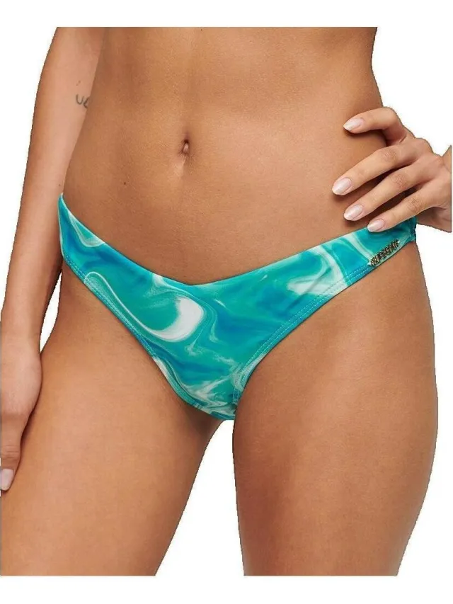 Superdry Cheeky bikinibroekje blauw