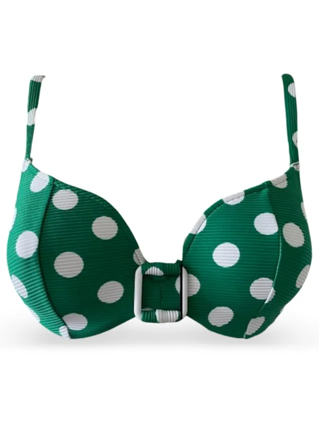 Marie Jo Swim Rosalie Bikini Top 1002416 Kelly Green - maat EU 85B / FR Groen