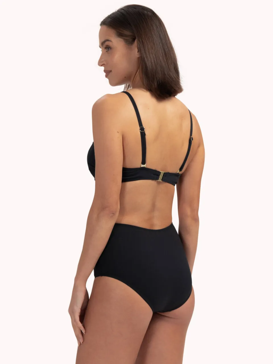 Cyell high waist bikinibroekje zwart, foto 3