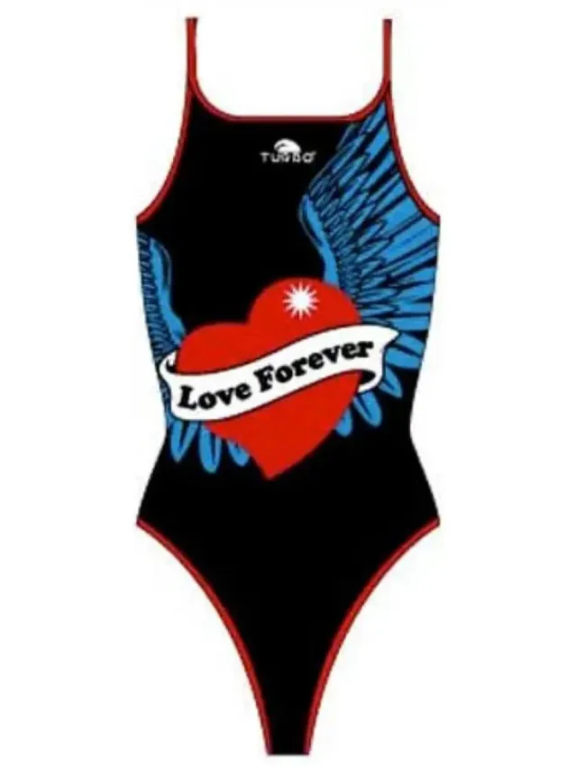Turbo Love Forever 893222 Zwemkleding Zwart XL Vrouw Black