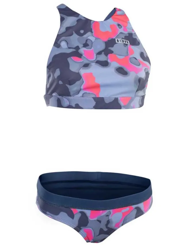 ION Bottoms Surfkini Bikini Blauw XL Vrouw Capsule / Pink