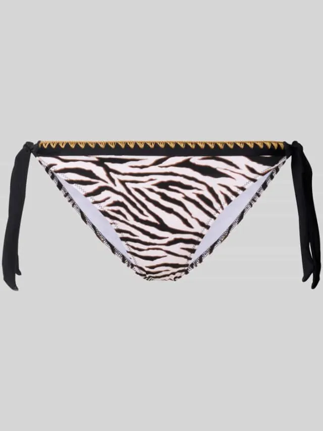 banana moon Bikinibroekje in all-over look model 'SADIA WILDJUNGLE' Zwart