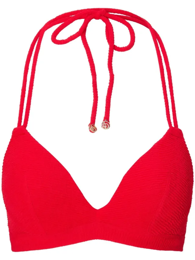 Lingadore Voorgevormde Triangel Bikini top Rood