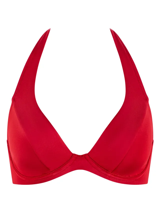 Lisca Portofino bikinitop met beugels rood