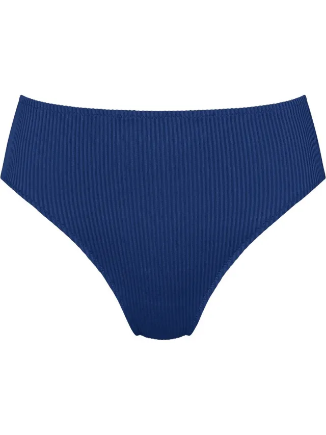 Sloggi Dames - Shore - Dottyback - Ultra High Leg - Donkerblauw