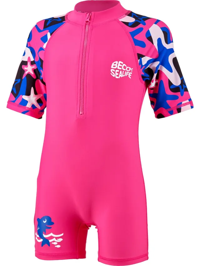 Beco SEALIFE® rashguard suit - Zwempakje - roze-86