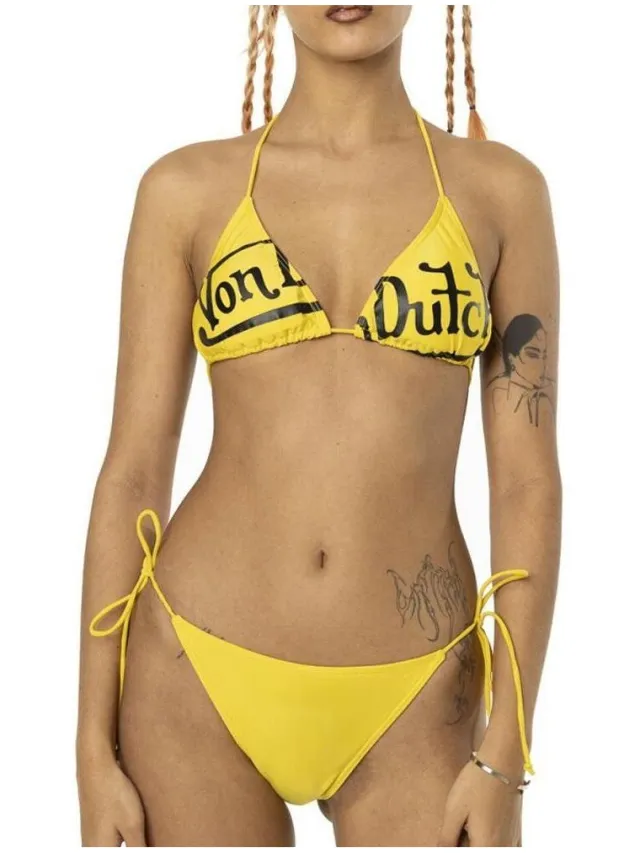 Von Dutch LOL bikini geel