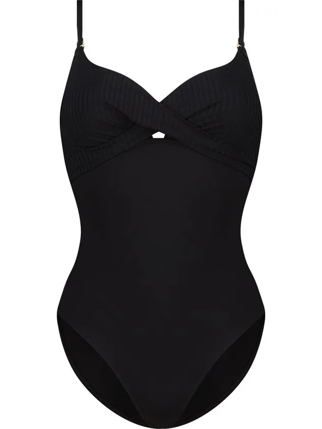 Cyell Maat 90B Caviar Dames Badpak - Zwart