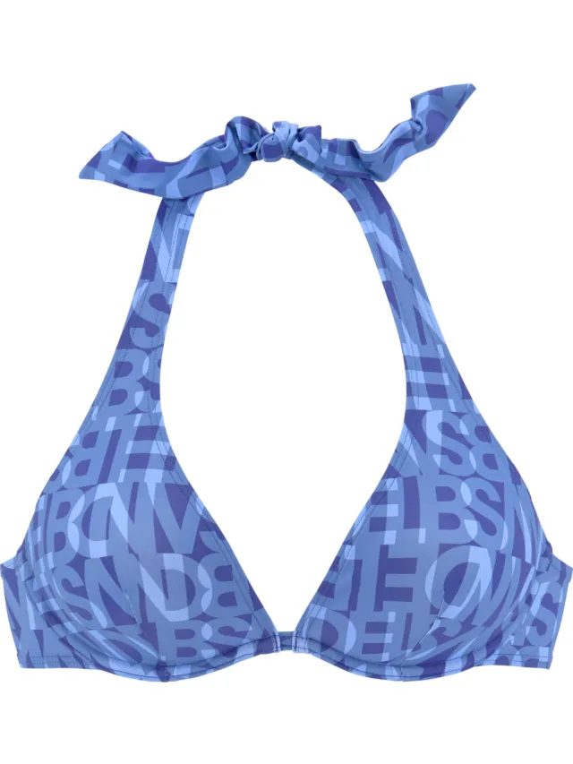 Beugel bikinitop blauw
