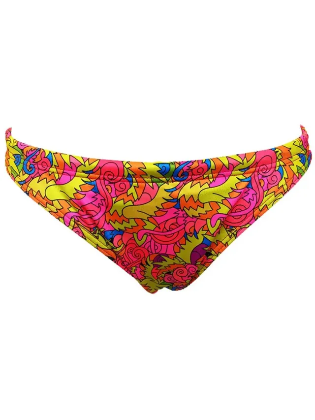 Turbo Mare All Dragon Bikinibroekje Oranje L Vrouw Orange