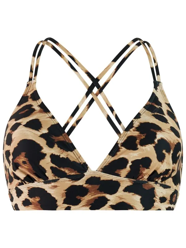 Protest Women's MIXSupers Triangle Bikini Top - Bikinitop, zwart