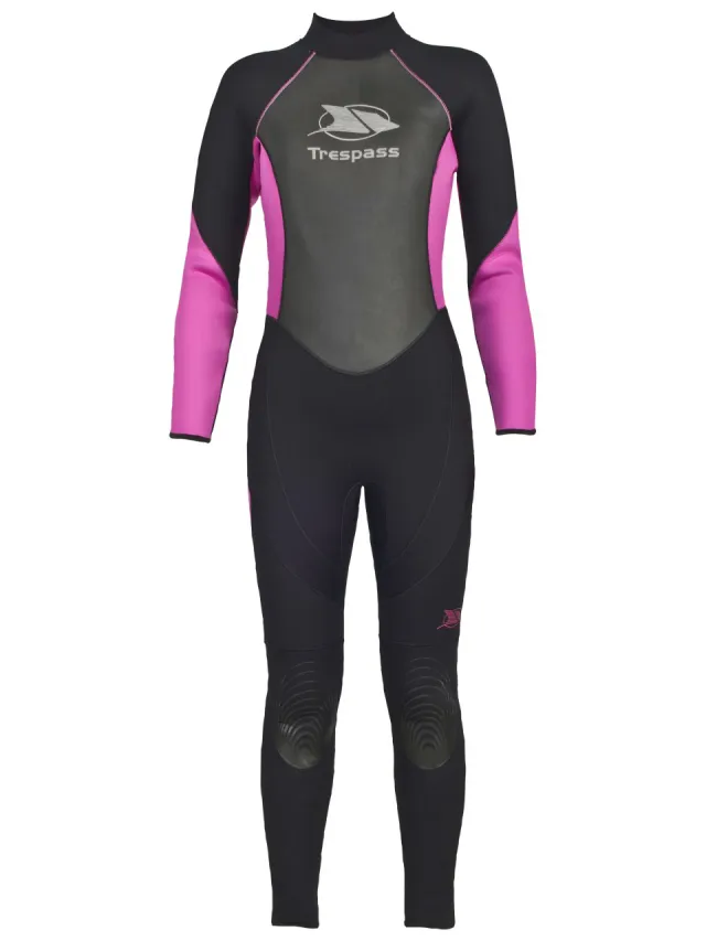Trespass Dames/Dames Aquaria Volledig Wetsuit (Zwart), foto 2