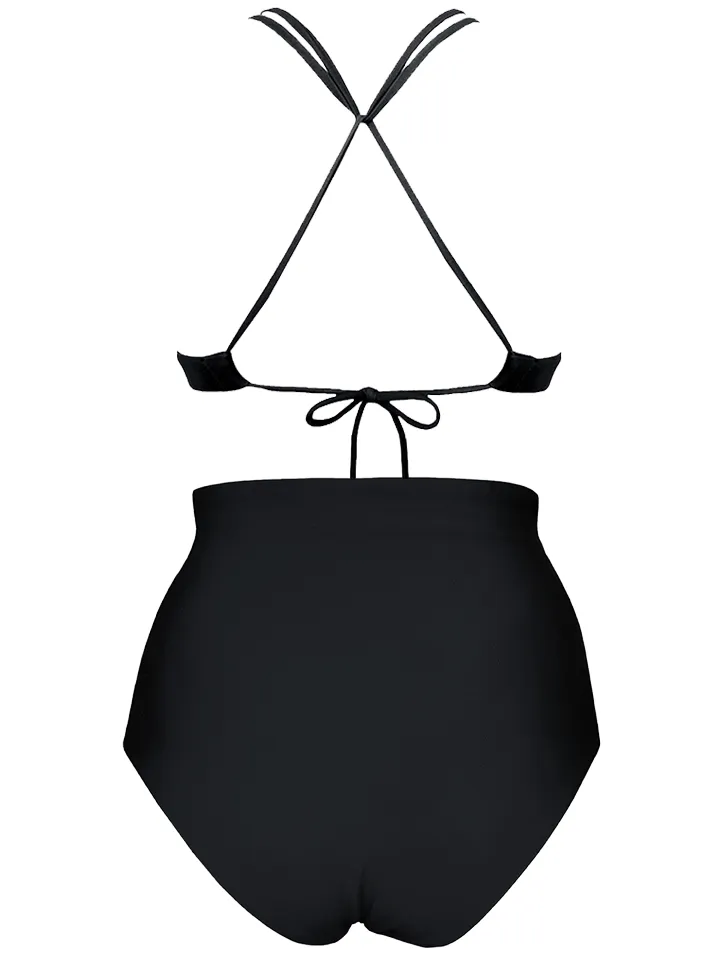 Anekdot dames vegan Bikini Set Core En Core High Zwart, foto 2