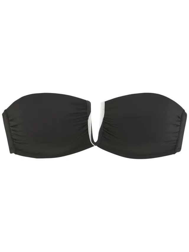 Bandeaubikini zwart
