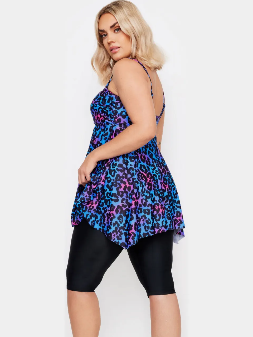 Yours Cropped Zwembroek Met Stretch In Zwartsize 56, foto 4