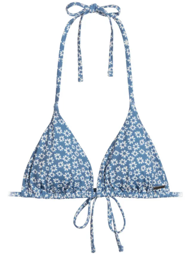 Marc O'Polo Vrouwen Triangel bikinitop Shiny blauw, foto 2