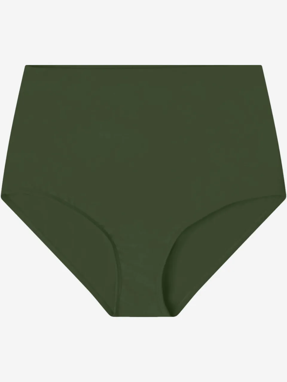 MATONA dames vegan Bikinibroekje High Waist Basilicumgroen donkergroen, foto 2