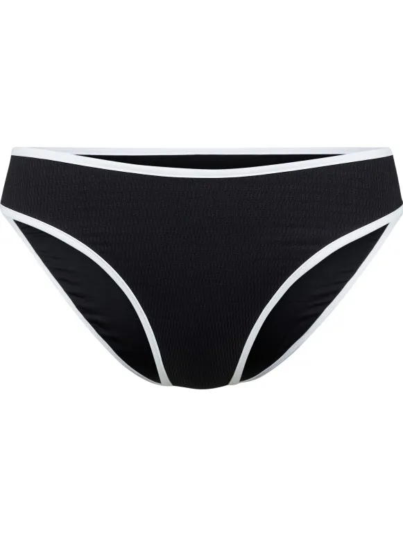 Seafolly Women's Beach Bound High Leg Pant - Bikinibroekje, zwart
