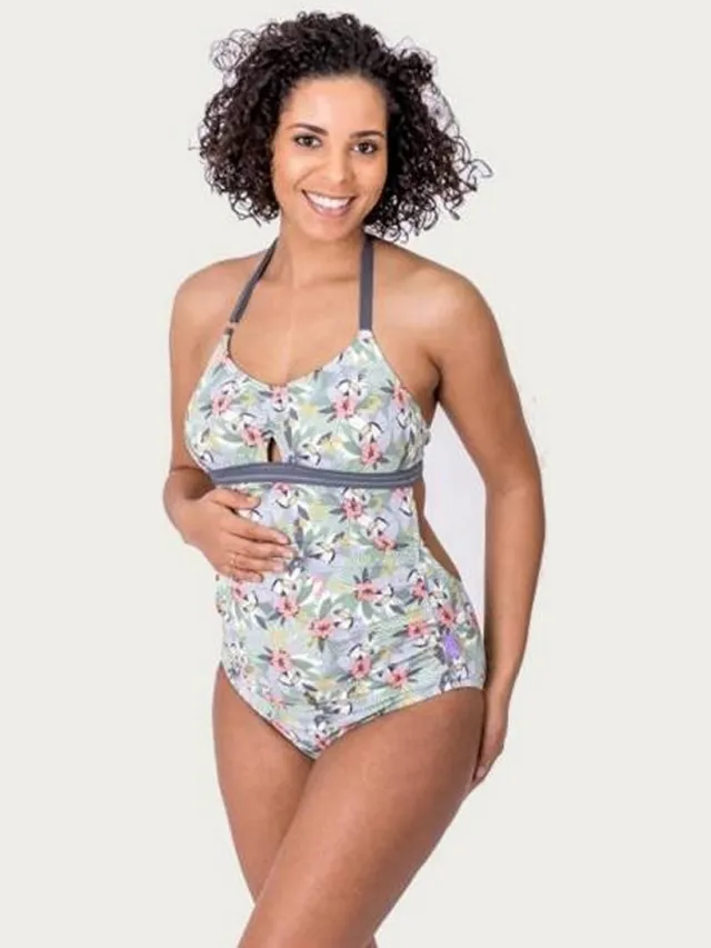 Petit Amour Amina positiebadpak groen