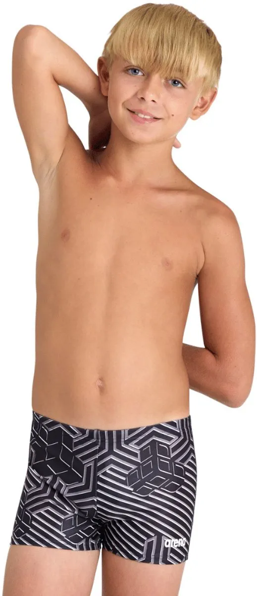 Arena B Kikko Pro Swim Short Black-Multi Zwart