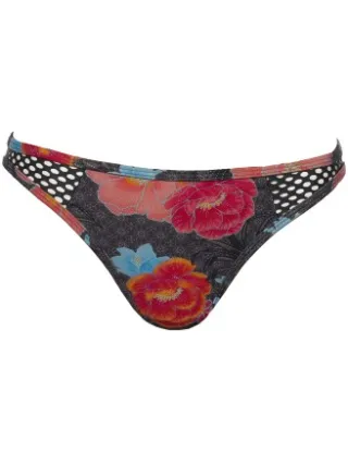 Esprit Peony Beach 2 mini brief zwart met bloemenprint Versch.kleure/Patroon,Bruin