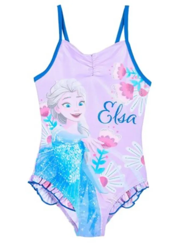 Disney Frozen Badpak - Elsa - Lila