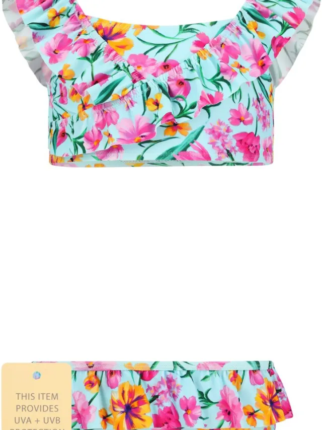 ZIGZAG Bikini Tropical blauw-pink