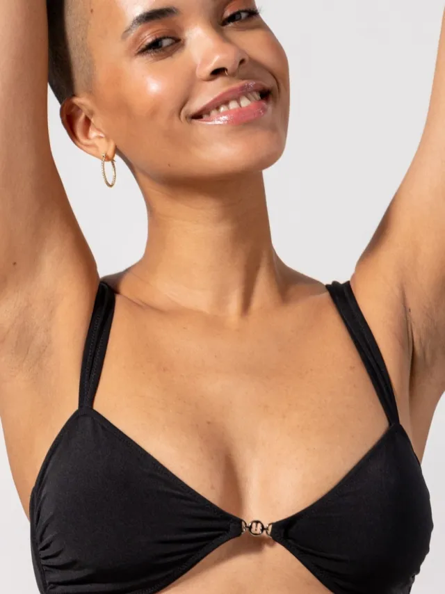 Understatement dames vegan Bikinitop Balconette Zwart