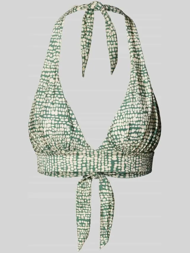 Barts Bovendeel van een bikini in triangelvorm model 'Cascis' Rietgroen