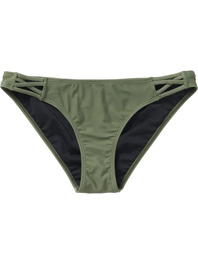 Mystic Dune Bikini Bottom - Dark Olive Groen