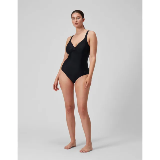 Speedo Dames/dames zwempak uit één stuk (Zwart)