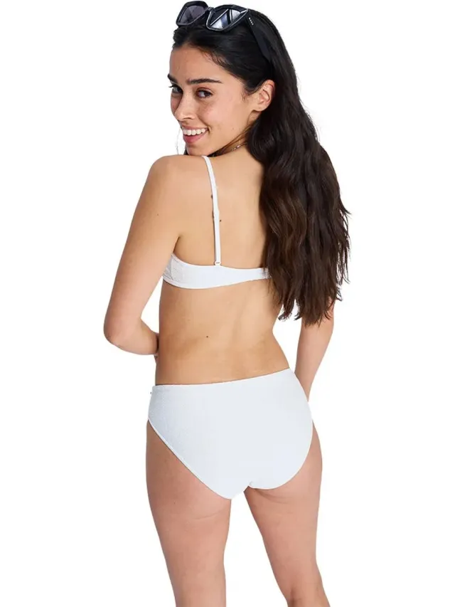 Roxy Island Hipster Shorty Bikinibroekje Wit XL Vrouw Coconut Milk