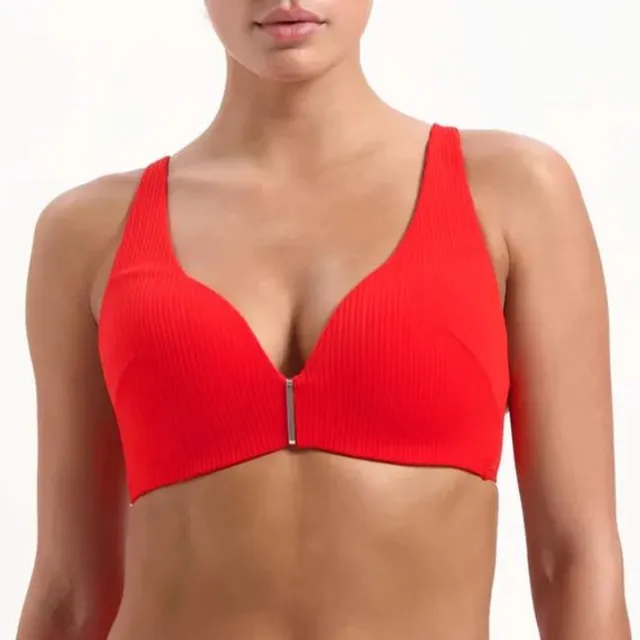 Beachlife Bikinitop - Fiery Red