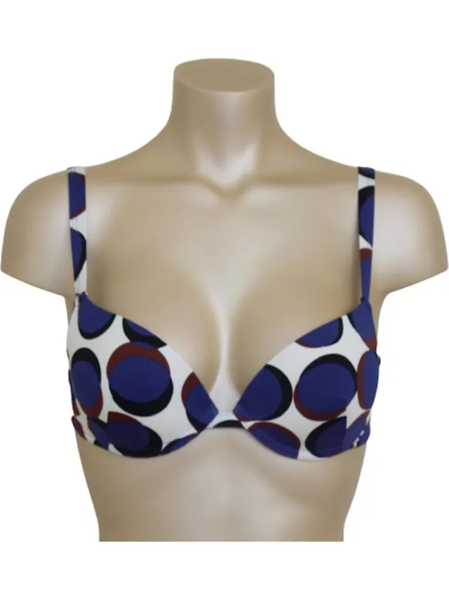 Huit 8 paris Huit Belle Ile bikini top blauw
