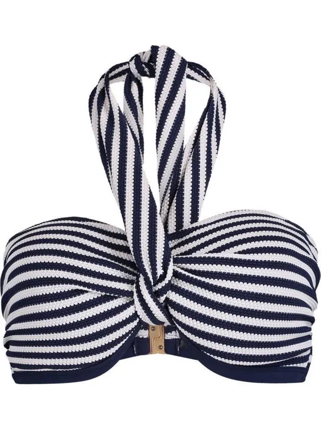 Sapph 70G - Roadtripper Padded Bandeau Dames Bikinitopje - Cosmo Wit